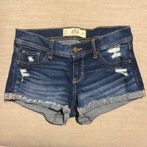 Hollister denim shorts